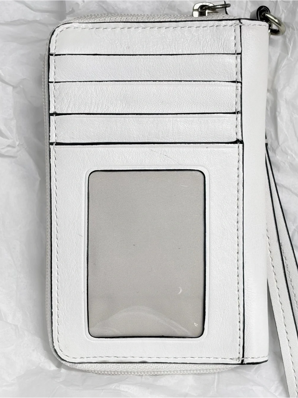 COACH Campbell Universal Leather Turnlock Wristlet Phone Crossbody Wallet